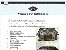 Tablet Screenshot of bookrestoration.net